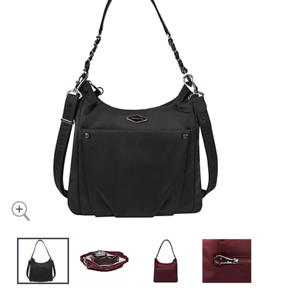 Travelon Handbags - Travelon Parkview Anti-theft Hobo Crossbody